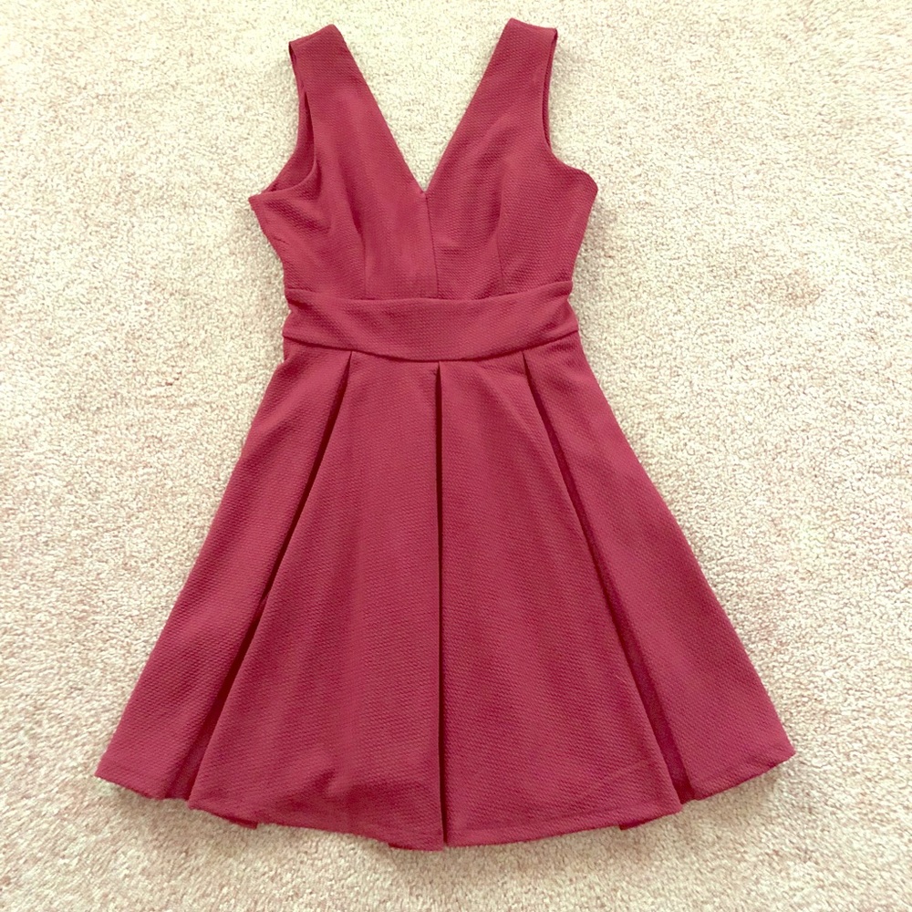 Wine Colored Dress